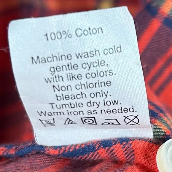 J. Crew The Perfect Shirt Size XL Women Flannel Plaid Red - Picture 5 of 7